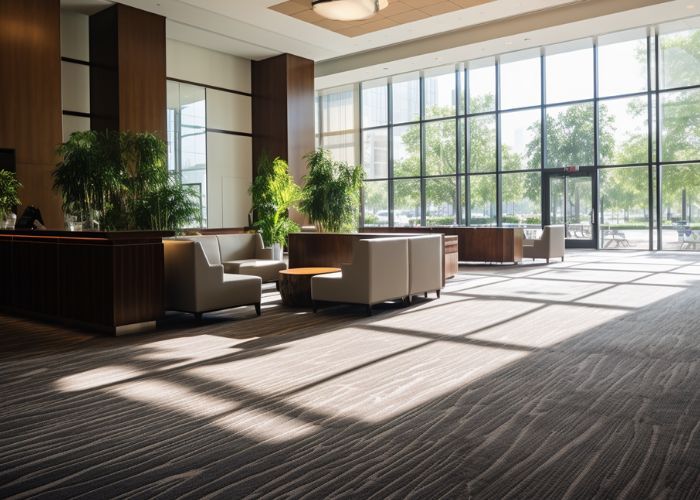Office Aesthetics The Impact Of Fresh, Clean Carpets On First Impressions